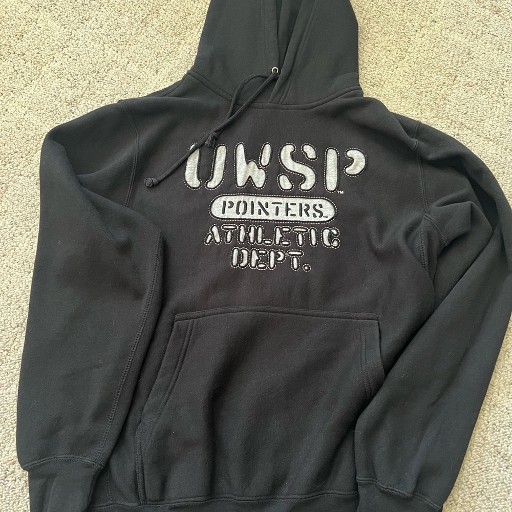 UWSP Pointers Black Hoodie